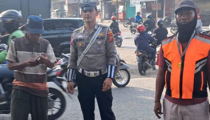 Sat Lantas Polres Karawang Konsisten Sosialisasi Program Pemutihan Denda Pajak Kendaraan