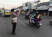 Hari Pertama Ops Zebra Lodaya, Sat Lantas Polres Karawang Cegah Kemacetan melalui Gatur Lalin