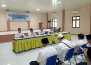 Rapat minggon di kecamatan cibarusah di hadir camat,kepala desa, kapolsek dan danramil dan toko masyarakat 