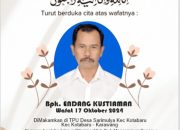 Redaksi Nurjatinews.com turut Berduka Cita atas Wafatnya Endang Kustiaman TU SMPN 1 Kotabaru Karawang