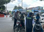 Sat Lantas Polres Karawang dan Petugas Gabungan Menggelar Operasi KTMDU