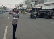 Cegah Kemacetan Kendaraan, Polantas di Karawang Tingkatkan Gatur Lalin