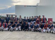 Satlantas Polres Karawang Sosialisasi Safety Riding Kepada Karyawan PT. Toyoda Gosei Indonesia