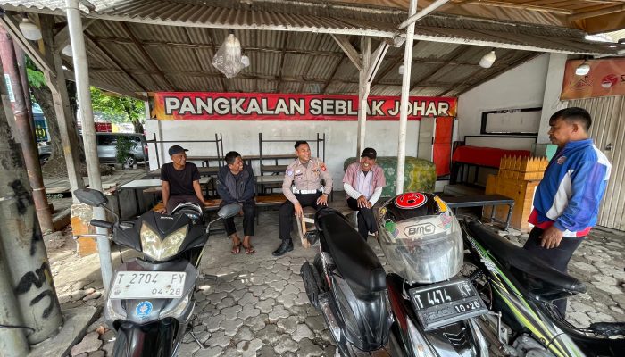 Satlantas Polres Karawang Ajak Komunitas Opang Tertib Berlalu Lintas