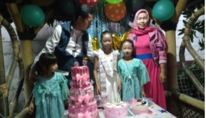Pimpred GMN gerbang media nasional gelar  Syukuran HUT putrinya Naomi Quro Ayun Azahra