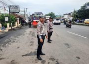 Cegah Kepadatan Kendaraan, Polantas di Karawang Tingkatkan Pengaturan Lalu Lintas