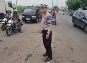 Upaya Polantas Kurangi Kemacetan Lalu Lintas di Jalan Raya Karawang