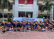 Ikuti Keseruan Polisi Sahabat Anak Bersama Satlantas Polres Karawang