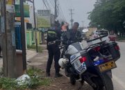 Satlantas Polres Karawang Konsisten Laksanakan Patroli Simpatik di Jalan Raya