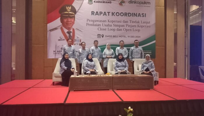 Rapat koordinasi pengawasan koperasi 
