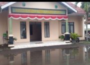 Kantor desa langensari blanakan subang kebanjiran.