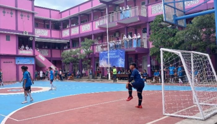 Turnamen Futsal BINHAR CHAMPIONS IV Tingkat SMP Di SMK Bintang Harapan di ikuti oleh 40 Tim dari 23 Sekolah