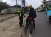 Polantas di Karawang Tegur Pengendara yang Gunakan Knalpot Tidak Sesuai Spesifikasi Teknis