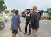 Unit Kamsel Satlantas Polres Karawang Tingkatkan Sosialisasi Kamseltibcarlantas
