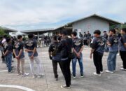 Unit Kamsel Sosialisasi Kamseltibcarlantas Kepada Komunitas Metalart Riders Karawang