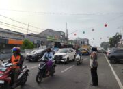 Satlantas Polres Karawang Atasi Long Weekend dari Gangguan Kamseltibcarlantas