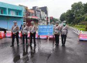 Car Free Day! Satlantas Polres Karawang Atur Arus Lalu Lintas saat Weekend