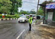 Polantas di Karawang Tingkatkan Gatur Pagi, demi Urai Kepadatan Lalu Lintas