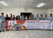Unit Kamsel Satlantas Polres Karawang Sosialisasi Safety Riding Kepada Karyawan/i PT. ICHII