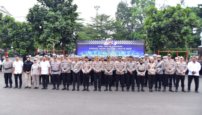 Sat Lantas Polrestabes Bandung Gelar Operasi Keselamatan Lalu Lintas