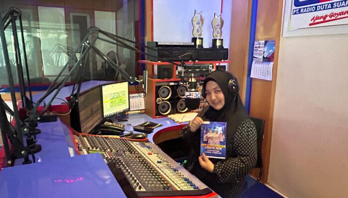 Satlantas Polres Karawang Gelar Talk Show Ops Keselamatan Lodaya di Radio DSK 103,2 FM Karawang