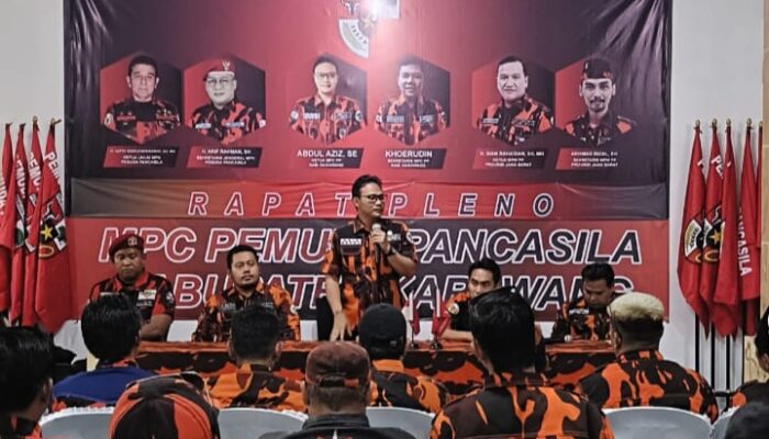 Rapat Pleno MPC Pemuda Pancasila Kabupaten Karawang