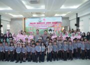 Intip Keseruan Kapolres Karawang dan Ibu Bhayangkari Hadiri Polsanak Bersama Anak Usia Dini