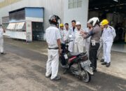 Satlantas Polres Karawang Gaungkan Sosialisasi Safety Riding Kepada Karyawan di KIIC