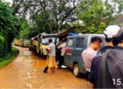 Polisi Gerebek Tambang Galian C Ilegal di Kampung Cisaat Desa Kertarahayu, Satu Excavator dan 20 Dump Truck Diamankan