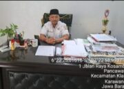 Kades Pancawati Karawang Enjuh Juhana SH MH Klarifikasi terkait Program PTSL