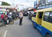 Upaya Satlantas Polres Karawang, Cegah Kemacetan Lalu Lintas di Jalan Raya