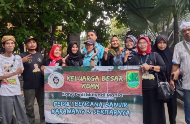 KDMM Kang Dedi Mulyadi Mania Karawang Galang Dana Peduli Banjir