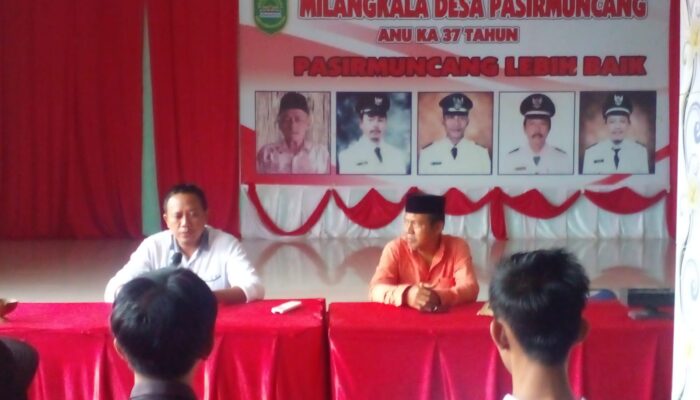 Pemerintah Desa Pasir Muncang Cikaum Subang Gelar Tawasulan Atau Doa Bersama