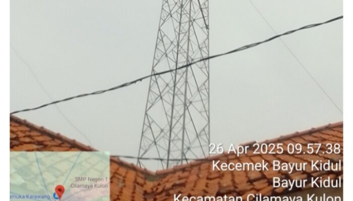 Pembangunan Menara / Tower Di Wilayah Desa Bayur Kidul Diduga Belum Kantongi Ijin.