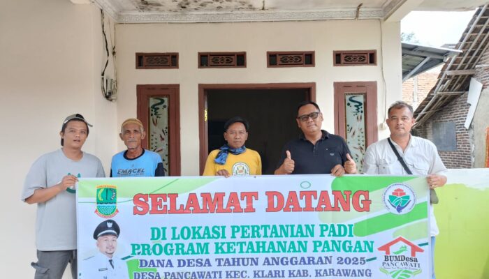 BUMDes Panca Utama Sukses Desa Pancawati Karawang Realisasikan Program Ketahanan Pangan