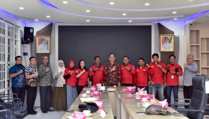 Gubsu Terima Audensi DPW PWDPI Sumut