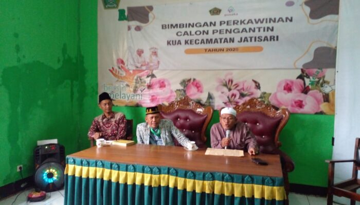 Kantor Urusan Agama kecamatan Jatisari Karawang gelar Pengajian dan Doa Bersama