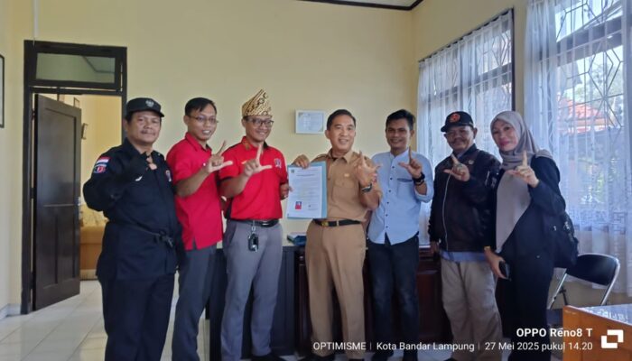 DPW PWDPI Provinsi Lampung Resmi Terdaftar di Kesbangpol, Siap Aktif Jaga Marwah Jurnalisme