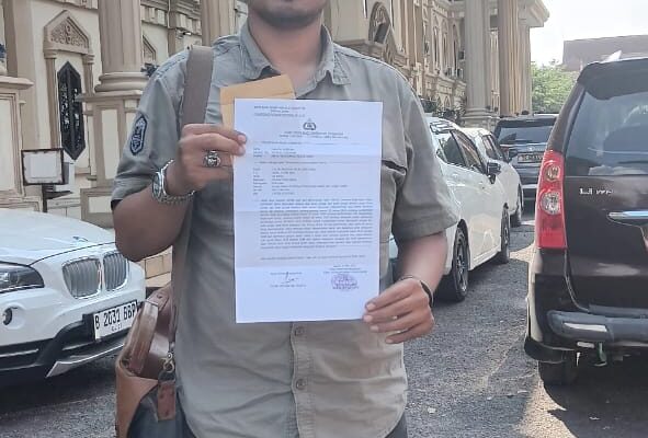 Wahana Lingkungan Hidup Indonesia  Jambi Laporkan Jambi Town Square (Jamtos), Jambi Business Center (JBC), dan Perumahan Roma Estate ke Polda Jambi.