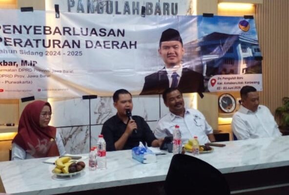 Sabil Akbar Sosialisasikan Peraturan Daerah di desa Pangulah Baru Fokus pada Penyerapan Tenaga Kerja