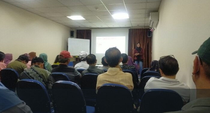 Open Plan Presentation Kopi SH Juwara Cafe,Nara sumber Ibu Susie dengan penghasilan 18 juta per bulan