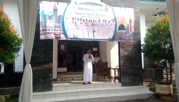 Kepala Desa Mulyasari Karawang Gelar walimatussafar Umroh, Halal Bihalal, dan Santunan anak Yatim Piatu