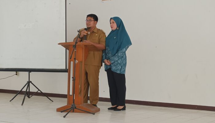 Serah Terima Jabatan (Sertijab) memindahkan kepemimpinan dari Camat lama kepada Camat Baru