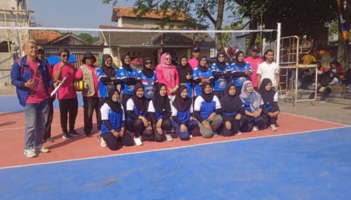 Pembukaan Pekan Olah Raga Desa Sindang Mulya Bekasi Secara Resmi Dibuka Oleh Kepala Desa