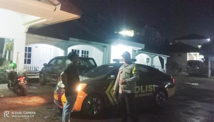 Cegah Aksi Premanisme, Polsek Cibatu Purwakarta Gencar Lakukan Patroli Perintis Presisi