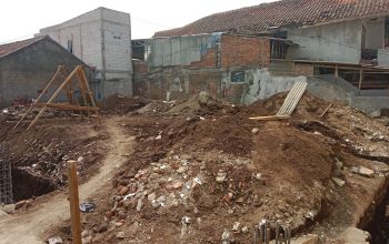 Pemerintah desa Selacau Bandung Barat Membangun Sarana Olahraga Dari Anggaran Dana Desa Tahap 1