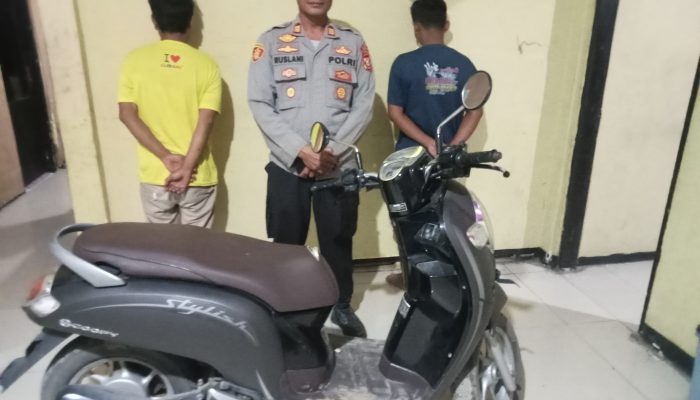Polres Karawang Amankan Dua Pelaku Penadah Sepeda Motor Hasil Kejahatan