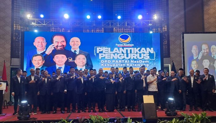 Pelantikan Pengurus DPD Partai Nasdem Kabupaten Karawang periode 2025/ 2029