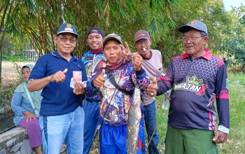 Dalam Rangka untuk memeriahkan HUT RI yang ke 80 Pemerintah Desa Cikalong Karawang gelar mancing Bersama