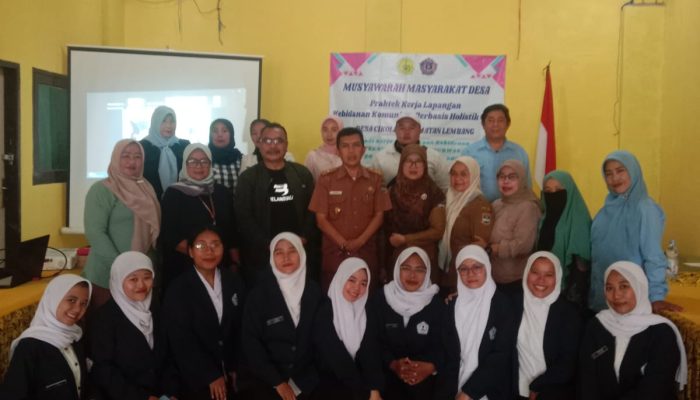 PKL Mahasiswa Politeknik Bhakti Asih Purwakarta Tentang Kesehatan di desa Cikole Bandung Barat